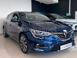 Azul Usado 2021 Renault Mégane GrandTour Intens Familiar | 15.990 € (Precio justo)