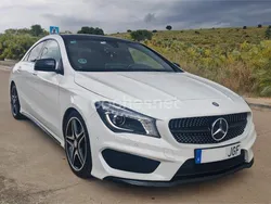 Blanco Usado 2015 Mercedes CLA220 AMG line Berlina | 16.990 € (Un poco caro)