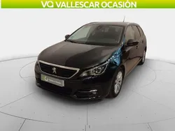 Negro Usado 2018 Peugeot 308 Style Familiar | 10.490 € (Precio justo)