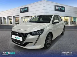 Blanco Usado 2021 Peugeot 208 Active Utilitario | 13.195 € (Precio justo)