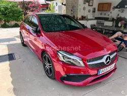 Rojo Usado 2017 Mercedes A200 AMG line Berlina | 20.000 € (Precio justo)