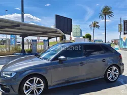 Gris / plata Usado 2015 Audi A3 Sportback S-Line Berlina | 15.690 € (Precio justo)