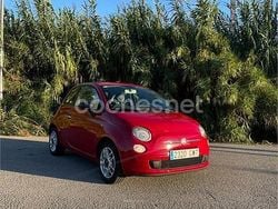 Rojo Usado 2010 Fiat 500 Lounge Berlina | 4999 € (Buen precio)