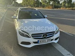 Blanco Usado 2015 Mercedes C220 Exclusive Familiar | 12.500 € (Precio justo)