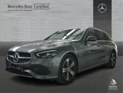 Gris Usado 2022 Mercedes C220 Familiar | 37.990 € (Precio justo)