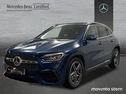 Azul Usado 2021 Mercedes GLA200 AMG line SUV | 33.400 € (Precio justo)