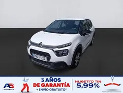 Blanco Usado 2022 Citroën C3 Live Utilitario | 10.100 € (Precio justo)