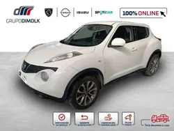 Blanco Usado 2013 Nissan Juke Acenta SUV | 8900 € (Precio justo)