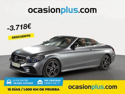 Gris Usado 2021 Mercedes C220 Descapotable | 40.900 € (Precio justo)