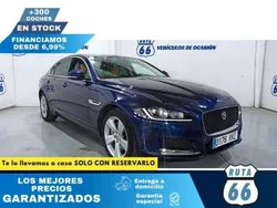 Azul Usado 2018 Jaguar XF Portfolio Berlina | 16.990 € (Precio justo)