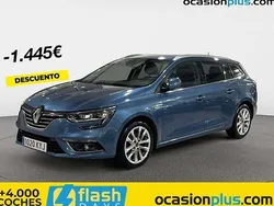 Azul Usado 2019 Renault Mégane GrandTour Zen Familiar | 13.228 € (Precio justo)