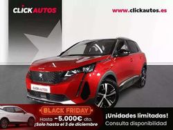 Rojo Usado 2021 Peugeot 3008 GT SUV | 16.400 € (Buen precio)