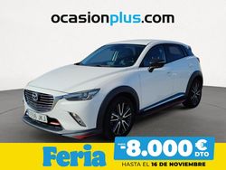 Blanco Usado 2015 Mazda CX-3 Luxury SUV | 14.290 € (Precio justo)
