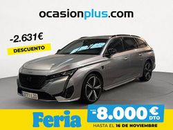 Gris / plata Usado 2022 Peugeot 308 GT Familiar | 20.850 € (Precio justo)