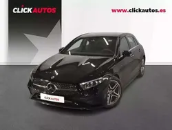Negro Usado 2024 Mercedes A200 AMG line Berlina | 29.500 € (Super precio)
