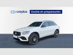 Designo blanco diamante bright Usado 2021 Mercedes GLC300e SUV | 44.990 € (Un poco caro)