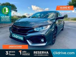 Gris Usado 2018 Honda Civic Elegance Utilitario | 16.790 € (Precio justo)