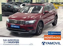 Rojo Usado 2017 VW Tiguan Sportline SUV | 20.950 € (Precio justo)