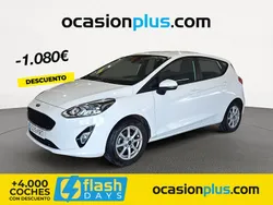 Blanco Usado 2018 Ford Fiesta Trend+ Utilitario | 11.890 € (Un poco caro)