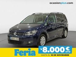 Azul Usado 2015 VW Touran Edition Monovolumen | 12.950 € (Precio justo)