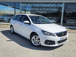 Blanco Usado 2021 Peugeot 308 Active Familiar | 13.500 € (Precio justo)