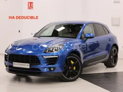 Azul Usado 2016 Porsche Macan S SUV | 32.999 € (Precio justo)
