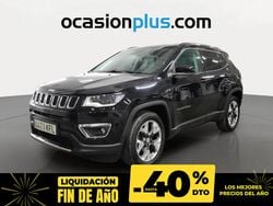 Negro Usado 2017 Jeep Compass Limited SUV | 15.450 € (Buen precio)