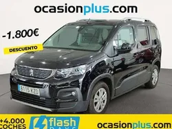 Negro Usado 2019 Peugeot Rifter Allure Monovolumen | 18.000 € (Precio justo)