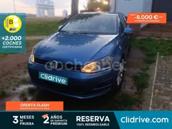 Azul Usado 2014 VW Golf VII Advance Berlina | 10.390 € (Precio justo)