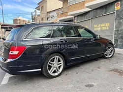 Negro Usado 2012 Mercedes C220 Avantgarde Familiar | 9300 € (Precio justo)