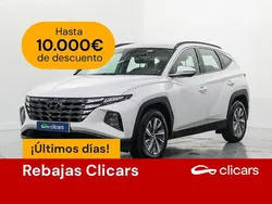 Blanco Usado 2021 Hyundai Tucson SUV | 25.490 € (Precio justo)