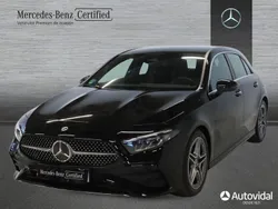 Negro Usado 2023 Mercedes A200 AMG line | 34.900 € (Precio justo)