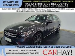Gris / plata Usado 2021 Mercedes C300e Business Familiar | 24.790 € (Precio justo)