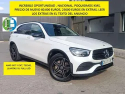 Blanco Usado 2022 Mercedes GLC200 SUV | 46.995 € (Precio justo)