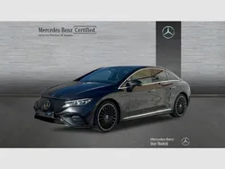 Gris Usado 2024 Mercedes EQE350 AMG line Berlina | 52.490 € (Super precio)