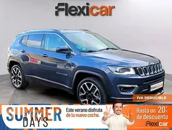 Azul Usado 2021 Jeep Compass Limited SUV | 18.490 € (Precio justo)