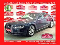 Azul Usado 2015 Audi A8L Berlina | 38.000 €