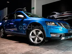 Azul Usado 2018 Skoda Octavia RS Familiar | 17.900 € (Precio justo)
