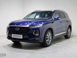 Azul Usado 2019 Hyundai Santa Fe SUV | 35.990 €