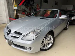 Gris / plata Usado 2009 Mercedes SLK350 Descapotable | 21.900 €