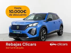 Azul Usado 2024 Peugeot 2008 Allure SUV | 17.490 € (Precio justo)