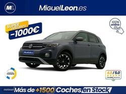 Gris / plata Usado 2022 VW T-Cross Advance SUV | 16.985 € (Buen precio)