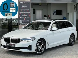 Blanco Usado 2021 BMW 530e Sport Line Familiar | 32.990 € (Precio justo)