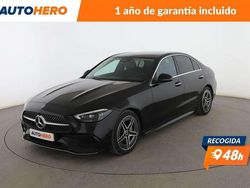 Negro Usado 2022 Mercedes C220 AMG line Berlina | 37.237 € (Precio justo)