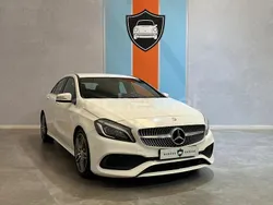 Blanco Usado 2016 Mercedes A200 AMG line Berlina | 17.990 € (Precio justo)