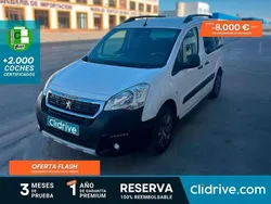 Blanco Usado 2017 Peugeot Partner Tepee Outdoor Monovolumen | 8690 € (Super precio)