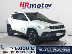 Blanco Usado 2022 Jeep Compass Trailhawk SUV | 21.290 € (Precio justo)