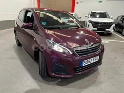 Granate Usado 2018 Peugeot 108 Active Utilitario | 7900 € (Buen precio)