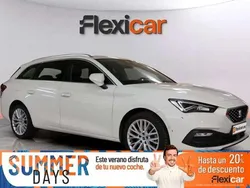 Blanco Usado 2021 Seat Leon XCELLENCE Familiar | 17.990 € (Precio justo)