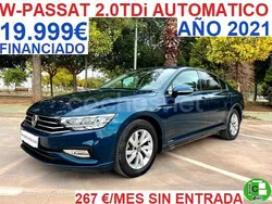 Azul Usado 2021 VW Passat Berlina | 21.799 € (Un poco caro)